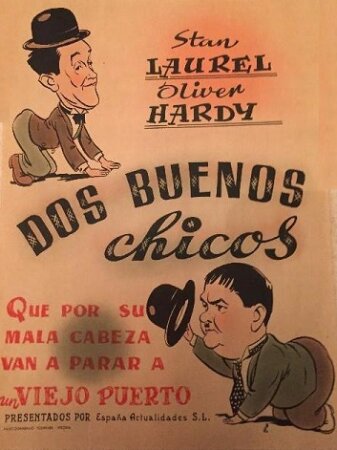 Dos buenos chicos (1930 Corto Laurel & Hardy) DVD-Rip