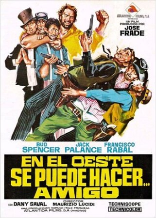 En el Oeste se puede hacer... amigo (1972 Western Comedia Bud Spencer) DVDrip