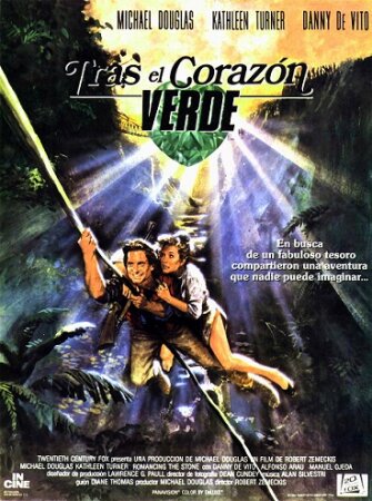 Tras el corazón verde (1984 Aventuras Robert Zemeckis) DVDrip