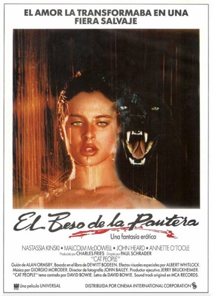El beso de la pantera (1982 Terror) HDrip