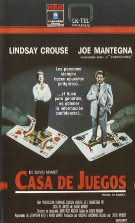 Casa de juegos (1987 thriller David Mamet) DVDrip