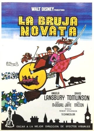 La bruja novata [1971 Animación Familiar Disney] DVDrip