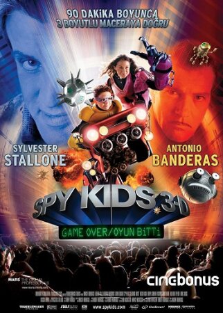 Spy Kids 3D: Game Over (2003 aventuras Robert Rodriguez) BDrip 1080p MKV