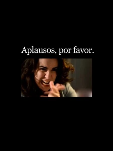 Aplausos, por favor BDrip MP4 Castellano