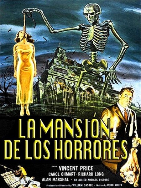 La mansión de los horrores (House on Haunted Hill) (1959 terror William Castle) DVDrip