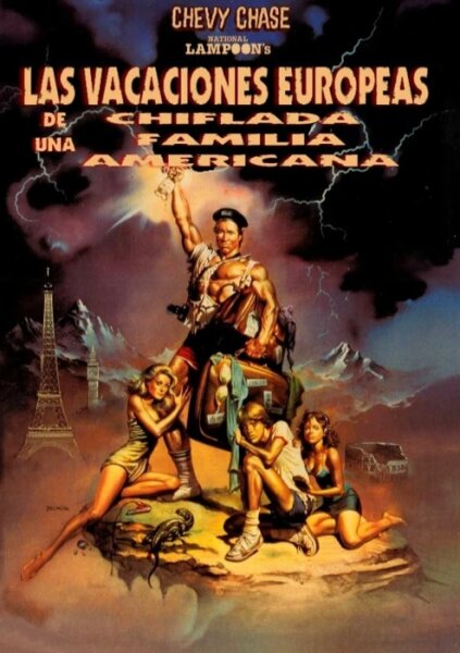 Las vacaciones europeas de una chiflada familia americana (1985) DVDrip