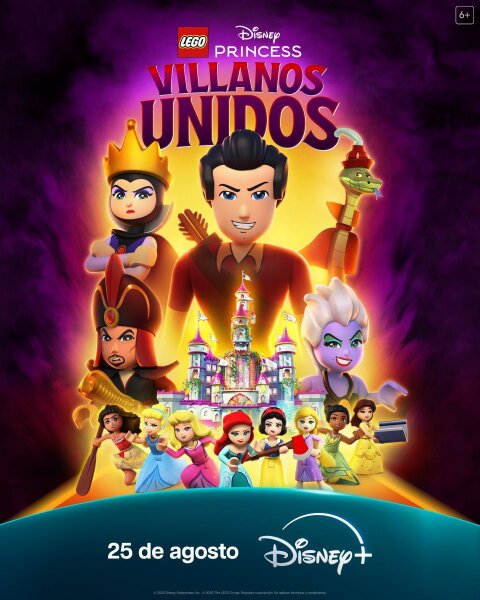 LEGO Princesas Disney: Villanos unidos BDrip XviD Castellano