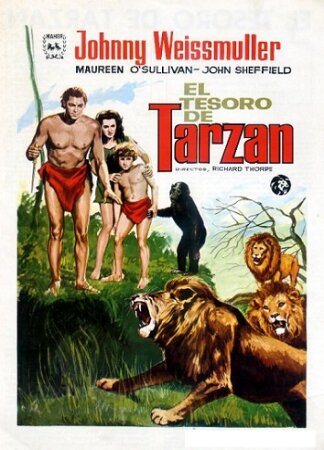 El tesoro de Tarzán (1941 aventuras) DVDrip