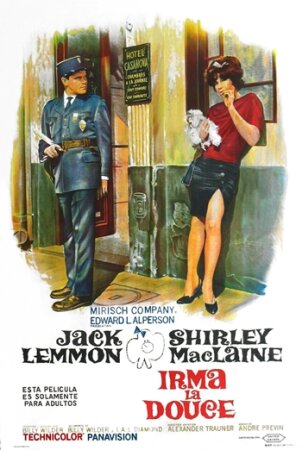 Irma la dulce (1963 Comedia romántica) HDrip