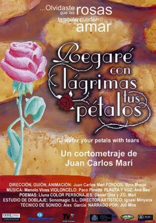 Regaré con lágrimas tus pétalos BDrip MP4 Castellano
